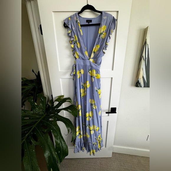 Majorelle Sweet Pea Dress in Blue Lemon - Picture 1 of 2